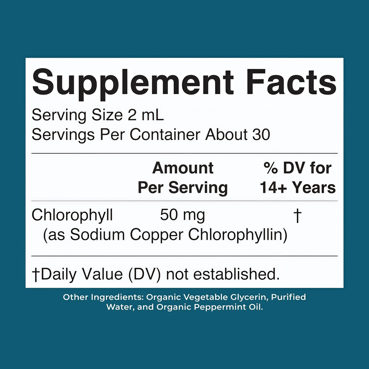 MaryRuth's Chlorophyll Liquid Drops, Delicious Minty Flavor, Vegan, 2 Fl Oz